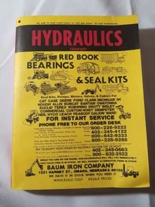 Hydraulics Company Red Book, Bearings And Seal Kits (Vintage) - Picture 1 of 2