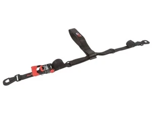 SpeedStrap Black UTV Tire-Bonnet 1.5 Inch Ratchet Tie Down W/ Snap Hook - Picture 1 of 7