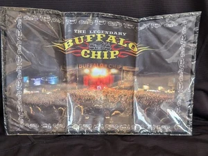 New Buffalo Chip 11.75" x 8" Mat Hanky Detailed Map of Sturgis Area on Reverse - Picture 1 of 5