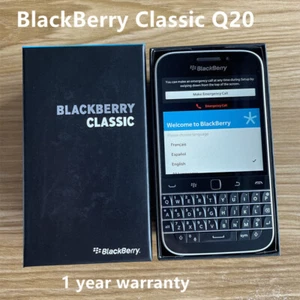 NEW !!!BlackBerry Classic Q20 16GB 4G LTE Unlocked Qwerty Keyboard Phone - Picture 1 of 23