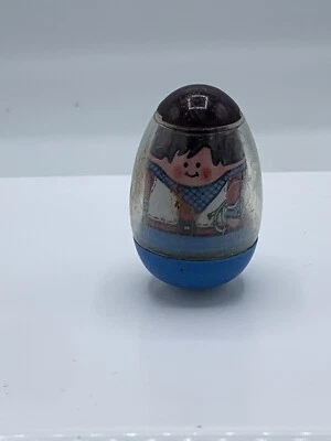 WEEBLES WOBLE VAQUERO WESTERN BOY AZUL VINTAGE HASBRO 1974 USADO Foto 1 de 4