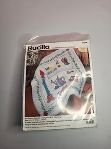 Bucilla Birdhouse Bird House Garden Lap Quilt Wall Hanging Embroidery Sealed New - Picture 1 of 6