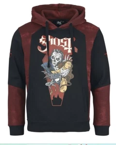Ghost Band Hoodie Pullover Sweater Ultra Rare European Size Large Licensed - Picture 1 of 4