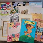 Vintage Greeting Cards Assorted Lot of 15 Disney Garfield Animals Misc