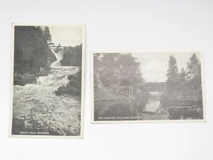 ANTIQUE SOUTH FALLS GULL LAKE MUSKOKA CANADA POSTCARD - Picture 1 of 6