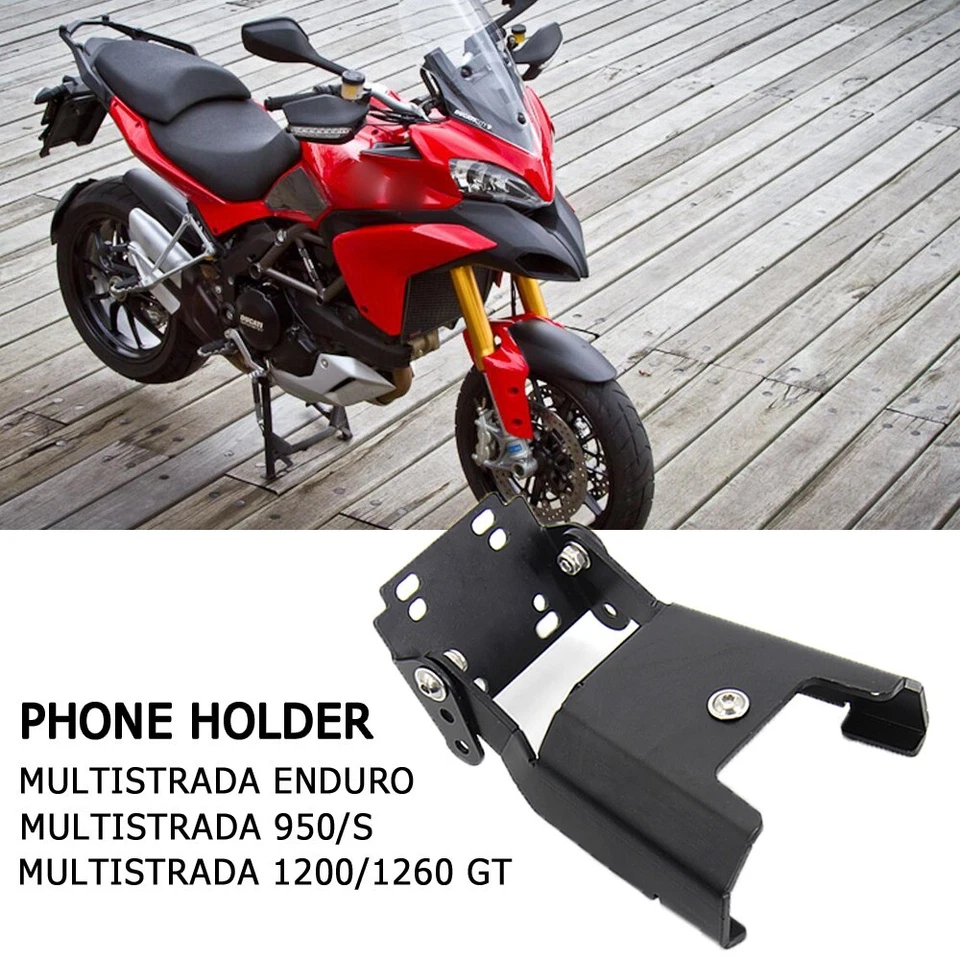 Suporte de navegação para telefone Ducati Multistrada 1200 950 950 S 1260 barras - Imagem 1 de 4