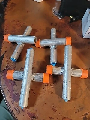 Set Of 4 HOMAC AYCT2-350-250 Aluminum Compression connector T 4-Way - Image 1 of 4