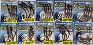 Gamakatsu Weighted Superline w/ Spring Lock #2964 Many Sizes Choose FIXED S/H - Picture 1 of 1