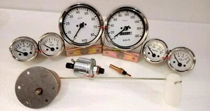 Smiths Electrical Temp+Oil+Volt+Fuel+Speedo+Tacho 100 mm With 3 senders Units WC - Bild 1 von 3