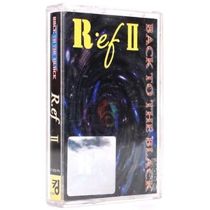 R.ef - Back To The Black 2nd Album Cassette Tape 90s K-Pop House Rap 1996 - Picture 1 of 4