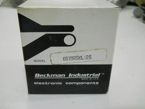 BECKMAN INDUSTRIAL 6673R5KL25 *NUEVO EN CAJA* - Imagen 1 de 2