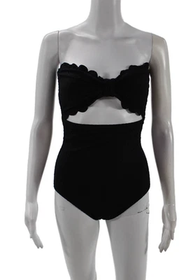 Traje de baño Kate Spade New York negro de una pieza para mujer talla M Foto 1 de 4