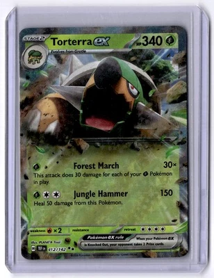 Torterra ex - 012/162 Double Rare Holo SV05: Temporal Forces NM - Image 1 of 2