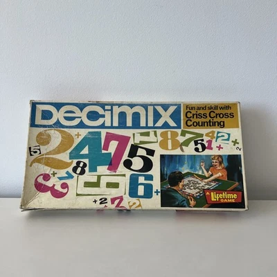 Decimax Board Game – A Lifetime Game of Fun and Skill with Criss-Cross Counting - Image 1 of 2