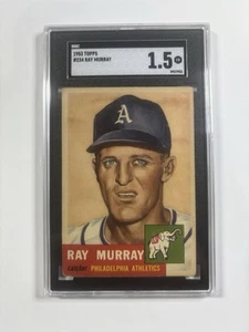 1953 Topps Ray Murray #234 SGC 1.5 Philadelphia Athletics - Picture 1 of 2