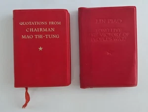 Quotations From Chairman Mao Tse-Tung 2nd Edition 1967 & Lin Piao Long Live 1968 - Foto 1 di 21