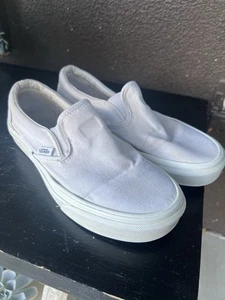 Vans Unisex-Adulto Zapatos de Skate Sin Cordones Core Classics Blanco, Hombres 5.5 Mujeres 7 - Imagen 1 de 12
