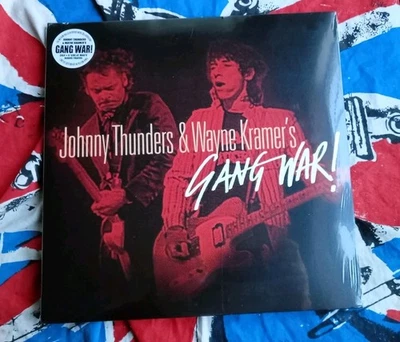 JOHNNY THUNDERS & Wayne Kramer GANG WAR Sealed 2 x Coloured LP SEX PISTOLS MC5 - Image 1 of 4