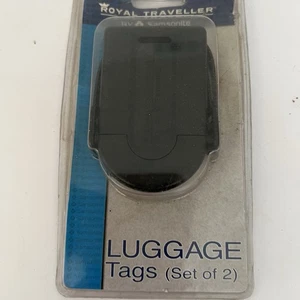 Étiquette bagage Royal Traveler 3,5" Samsonite facile à identifier - Lot de 2 - Photo 1/2