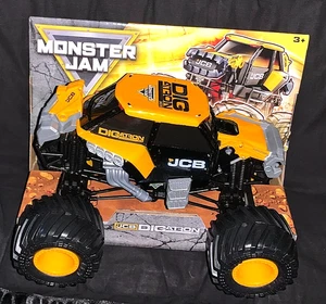 SPIN MASTER MONSTER JAM 2025 1/24 DIECAST ORANGE JCB DIGATRON SERIES 25 NEW RARE - Picture 1 of 3