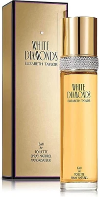 BRANDED Elizabeth Taylor White Diamonds Eau De Toilette, 100 ml