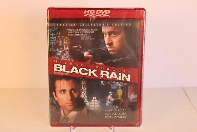 Black Rain (HD DVD, 2007) NEED HD-DVD PLAYER NEW SEALED SHIPS FAST RARE L@@K - Image 1 of 4
