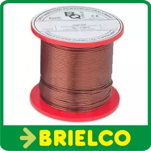 HILO DE COBRE ESMALTADO 1.1MM CARRETE DE 250GR BOBINADO ROLLO ALAMBRE 26M BD6774 - Imagen 1 de 1