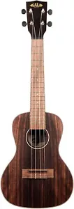 Kala 4 String Striped Ebony Concert Ukulele, Satin Finish, KA-EBY-C - Picture 1 of 4