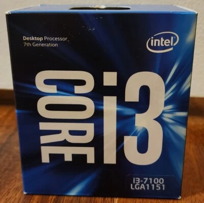 Intel Core i3-7100 - 3.9 GHz Dual-Core (SR35C) Processor - Image 1 of 3