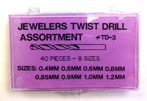 Brand New Miniature High Speed Twist Drill Set 8 Sizes - Picture 1 of 2