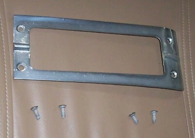 1950 Packard Custom 8 / Super Eight Left Front Parking Light Bezel 19654 Used 50 - Image 1 of 4