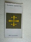 John Player 1924 ~ Army Corps & Divisional Signs Cigarette Card Variants (e18)