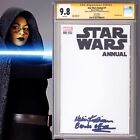 CGC 9.8 SS Star Wars Annual #1 Variant signed by Nalini Krishan Barriss Offee