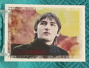 Game of Thrones Art & Images BRAN STARK Red Parallel 11/50 ART96 - Picture 1 of 3