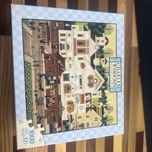 Charles Wysocki Puzzle Americana Derby Square - Picture 1 of 3