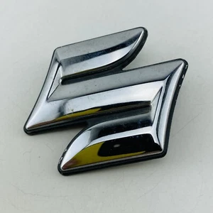 04 05 06 07 08 Suzuki Forenza Emblem Logo Symbol Badge Trunk Rear Chrome OEM D24 - Picture 1 of 6