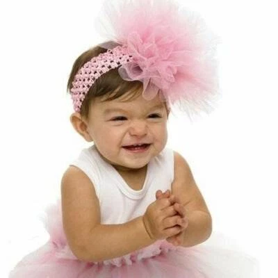 Обруч для волос Mud Pie Pink Tulle Puff - Изображение 1 из 2