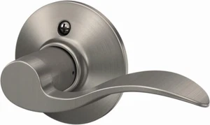 Schlage F170ACC619RH Akzent drehfest einseitig Attrappe Türen Hebel Satin Nickel - Bild 1 von 8