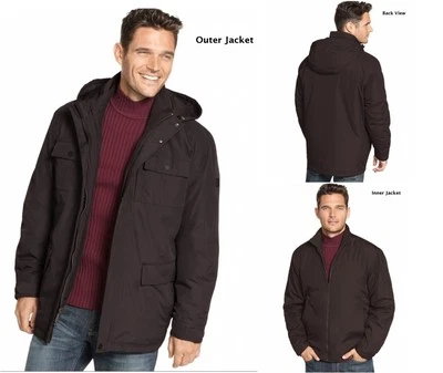 NWT-$280 Hawke & Co 3-in-1 ~Size XL~ Winter Coat Jacket Hooded Waterproof Snow - Image 1 of 4
