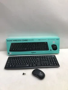 Logitech MK295 kabelloses Tastatur-Maus-Set mit SilentTouch-Technologie - Bild 1 von 6