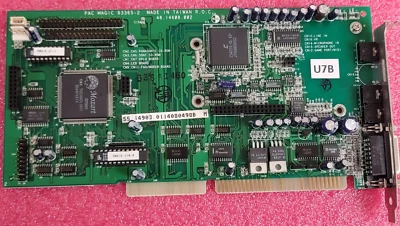 PAC MAGIC 93365-2 OAK MOZART OTI601 ISA SOUND CARD DOS retro gaming #U7B - Image 1 of 4