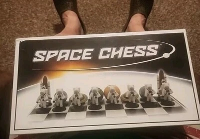 Space Chess Set by Rico Industries & Big League Promotion Corp 2001 Pre-owned  - Image 1 of 4