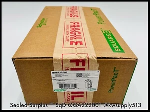 QGA222001 ~ Square D QGA222001 I-Line 200A PowerPacT Q 2P MCCB ~ Eccedenza sigillata - Foto 1 di 2