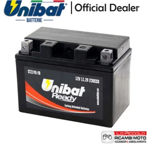 BATTERIA UNIBAT SIGILLATA GEL YTZ14S KYMCO 400 XCITING S 2018 - 2022 - Imagen 1 de 2