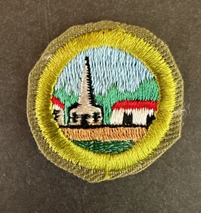Insignia de mérito de colección 1952-1960 BSA Boy Scouts CIUDADANÍA EN LA COMUNIDAD tipo E - Imagen 1 de 6
