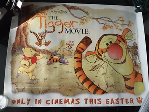 Walt Disney's The Tigger Movie promo film 16 " x 12" UK poster - Picture 1 of 2