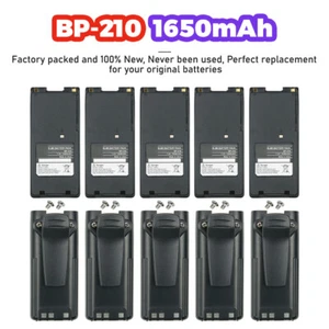 10PC BP-209 BP-210 1650mAh Ni-MH Battery For ICOM IC-A6 A24 IC-V8 IC-V81 IC-V82 - Picture 1 of 12