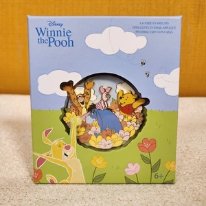 Loungefly Disney Winnie the Pooh & Friends Floral Field LE 3" Enamel Pin NEW - Picture 1 of 10