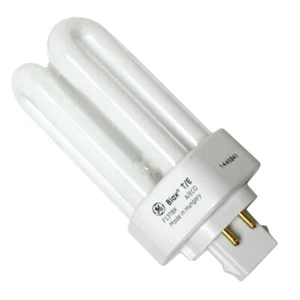 GE 97619 F13TBX/827/A/ECO 13W T4 Triple Tube CFL 4pin GX24q-1 2700k Warm White - Picture 1 of 2