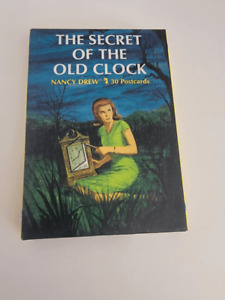 Vintage Nancy Drew 30 postcards: The Secret of the Old Clock